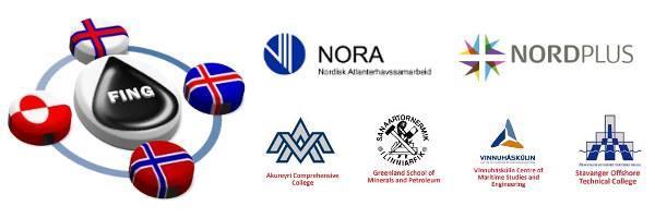 Picture of the logos of the countries involved in the project. - Klikk for stort bilde