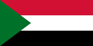 Bilde av flagg fra Sudan. - Klikk for stort bilde