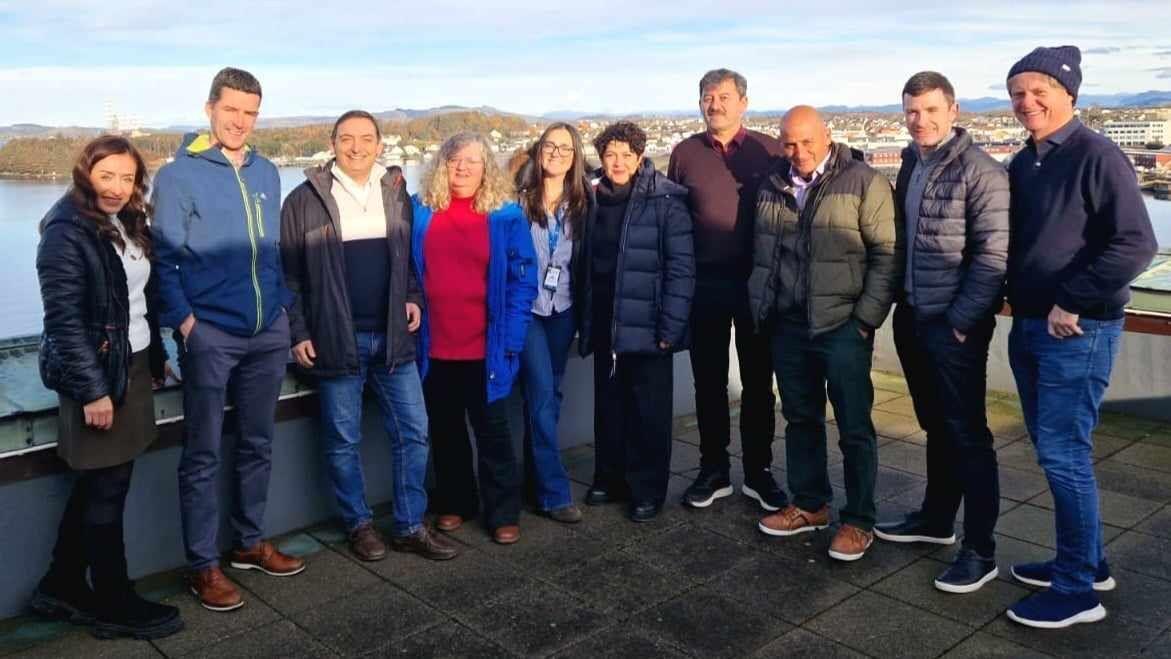 Participants of Entrepreneurship for Green Rural Destinations at Fagskolen Rogaland. - Klikk for stort bilde