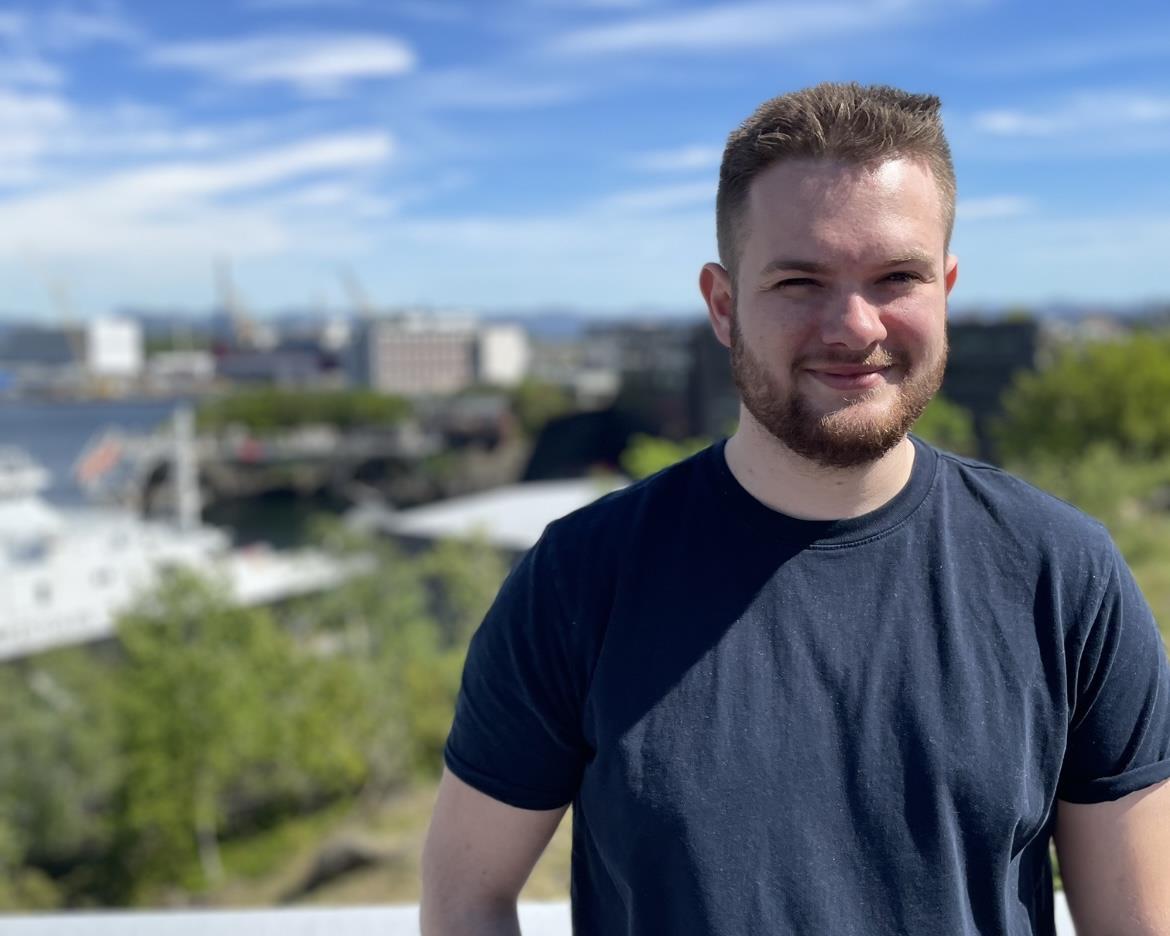 Portrett av Håvard Krokvik - Klikk for stort bilde
