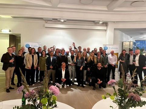 Photo of T-Shore gathering at Egersund Energy HUB, Egersund, Norway June 2023. - Klikk for stort bilde