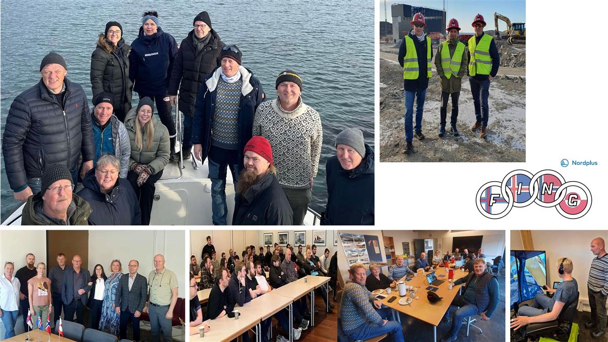 Bilde av deltakere på prosjektet. - Klikk for stort bilde
