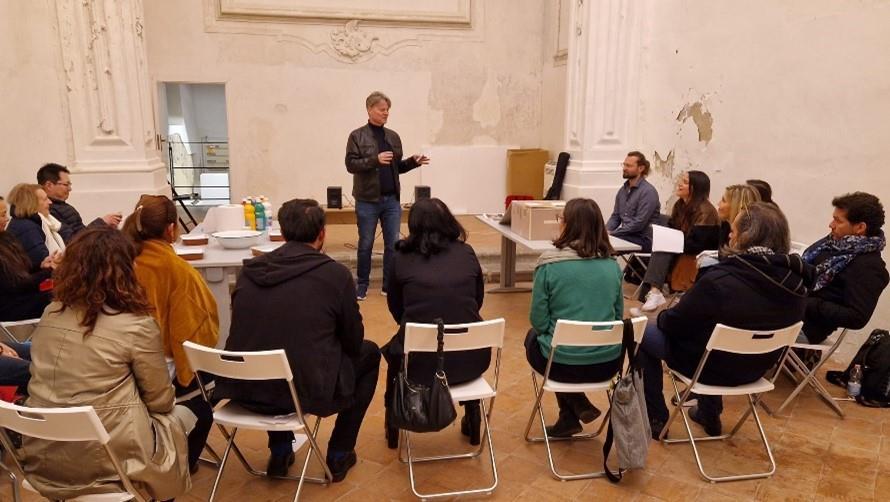 Photo of SensEd Learning, teaching and training activities, Palermo, Sicily, February 2023. - Klikk for stort bilde